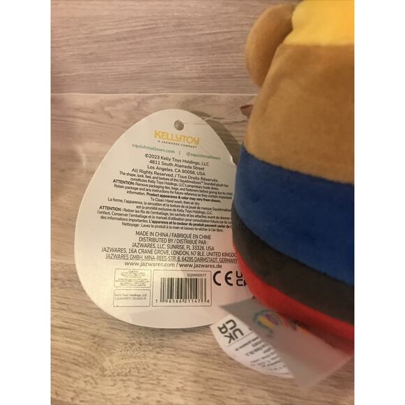 Squishmallows Christmas Braven the Nutcracker Bear 4" Plush KellyToy NWT - Picture 4 of 4